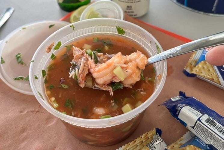 Mexican Shrimp Cocktain with Crab