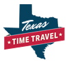 Texas Time Travel Logo part of Texas Historical Commission